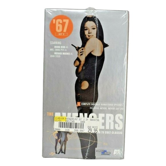 The Avengers The 67 Collection: Set 2 VHS, 1999, 3-Tape Set New - Picture 3 of 6